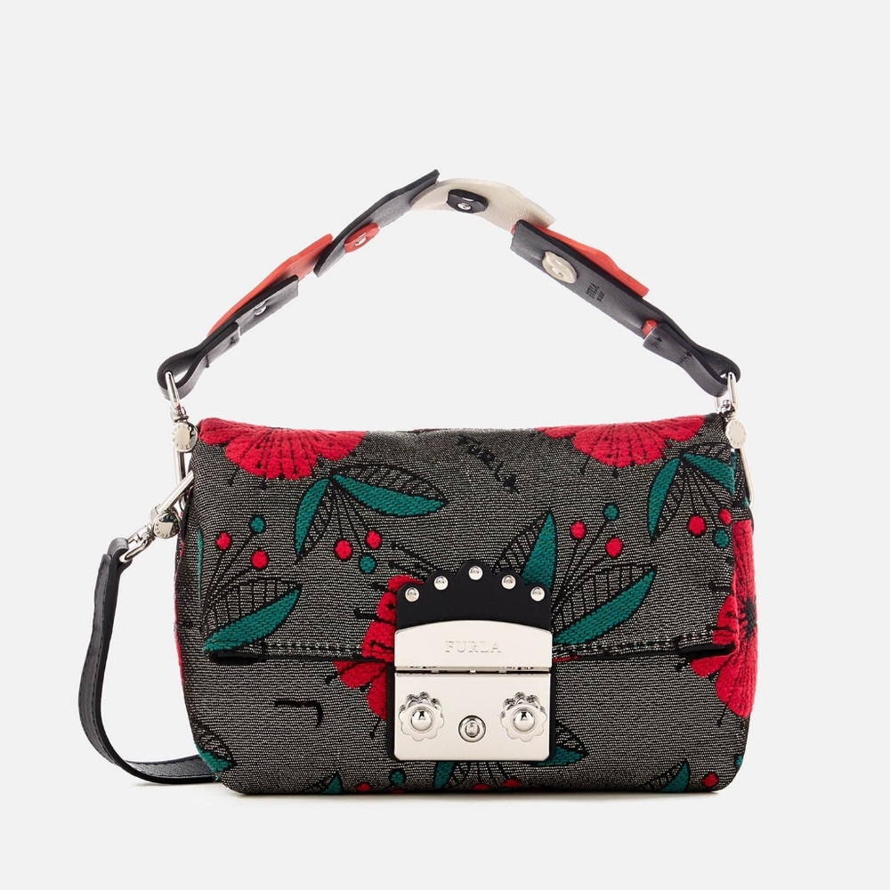 Furla Metropolis Nuvola Mini Convertible Cross Body Bag to Shoulder to Handbag